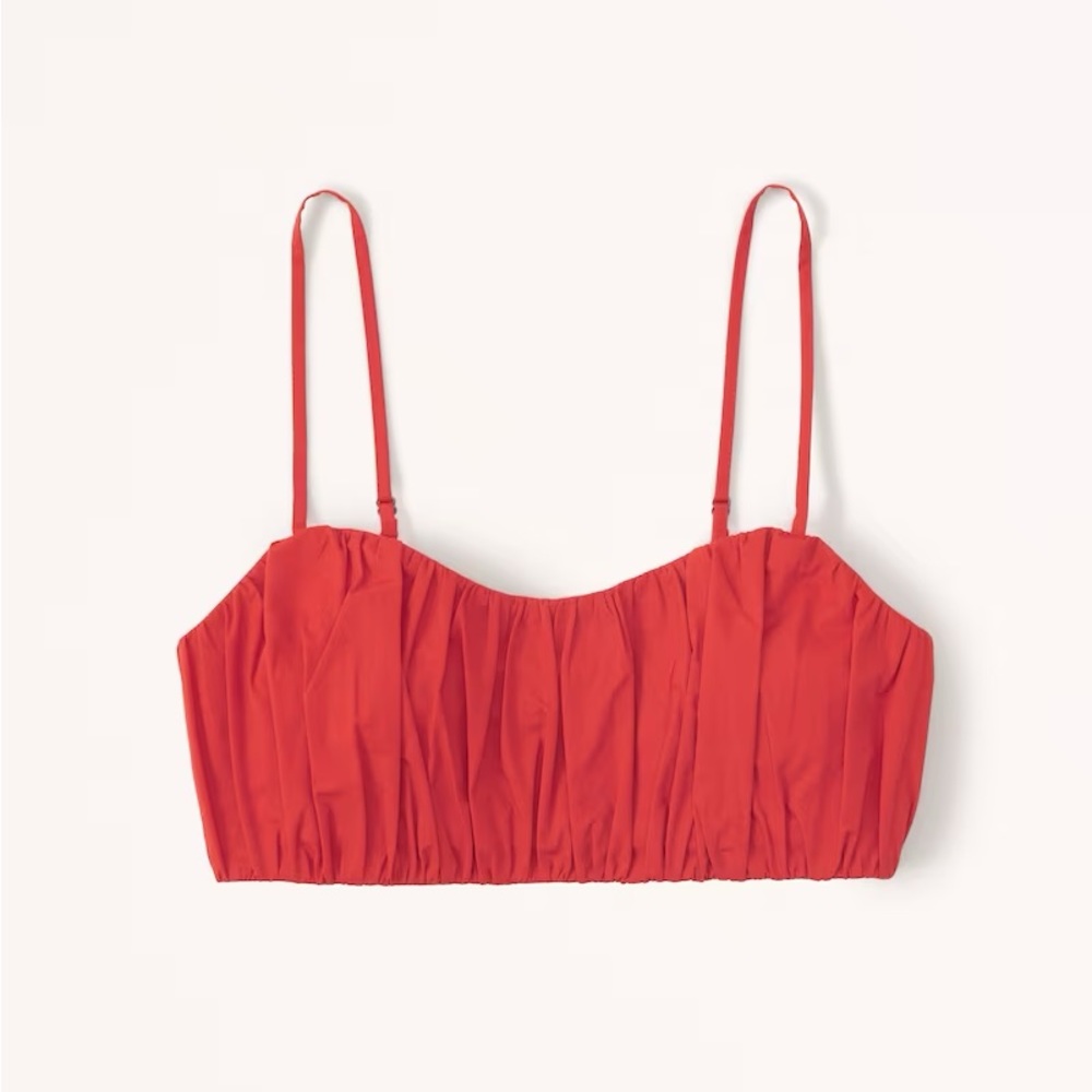 Abercrombie Ruched Tiny Top